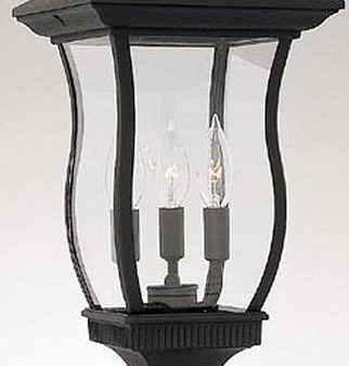 21 h Chelsea Ourdoor Post Lantern Black Online