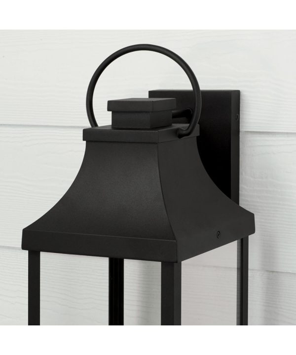 Bradford 1-Light Outdoor Wall-Lantern Rain or Shine - Black on Sale