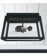 Leighton 3-Light Outdoor Flush Rain or Shine - Black For Cheap