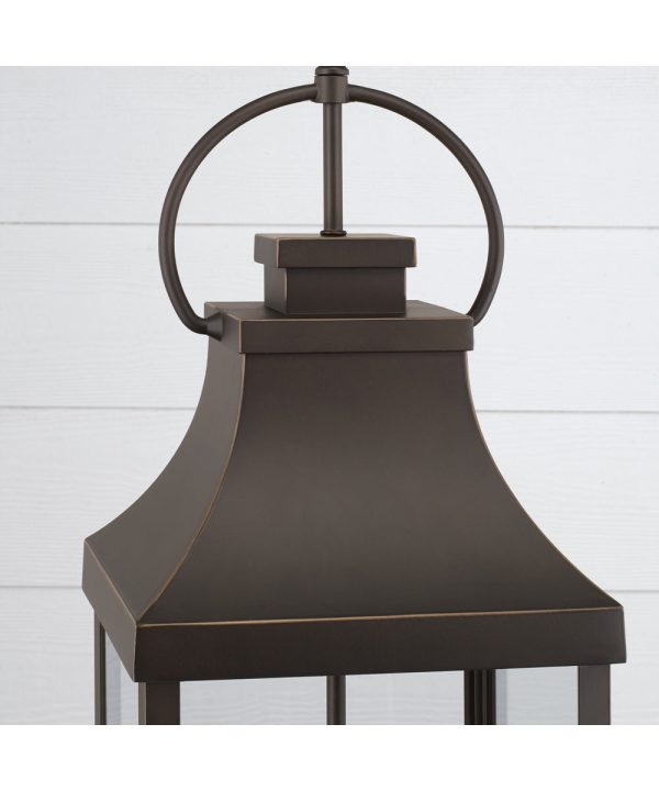 Bradford 4-Light Outdoor Hanging-Lantern Rain or Shine - Oiled Bronze Online Sale