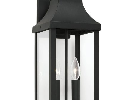 Bradford 2-Light Outdoor Wall-Lantern Rain or Shine - Black on Sale