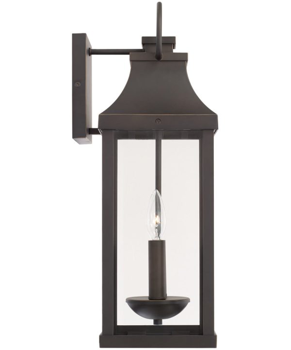 Bradford 2-Light Outdoor Wall-Lantern Rain or Shine - Oiled Bronze Sale