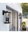 Walton 4-Light Outdoor Wall-Lantern Rain or Shine - Black Online Hot Sale