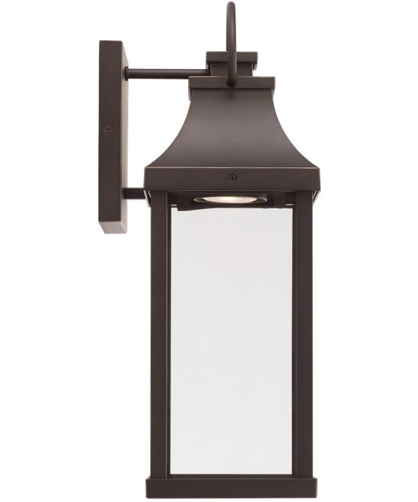 Bradford 1-Light Outdoor Wall-Lantern Rain or Shine - Oiled Bronze Online Hot Sale