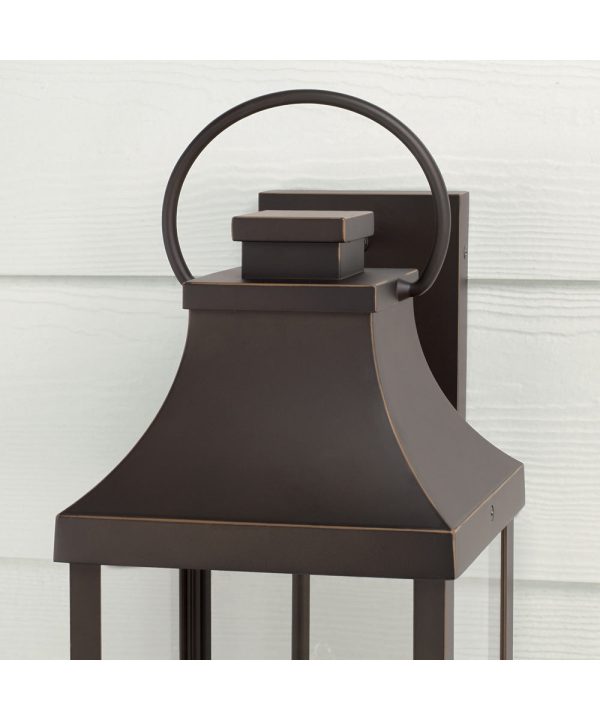 Bradford 3-Light Outdoor Wall-Lantern Rain or Shine - Oiled Bronze Online Sale