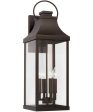 Bradford 4-Light Outdoor Wall-Lantern Rain or Shine - Oiled Bronze For Sale