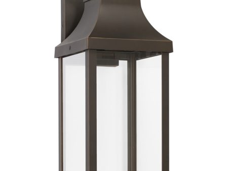 Bradford 1-Light Outdoor Wall-Lantern Rain or Shine - Oiled Bronze Online Sale