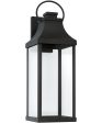 Bradford 1-Light Outdoor Wall-Lantern Rain or Shine - Black on Sale