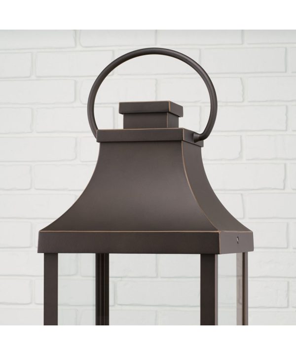 Bradford 3-Light Outdoor Post-Lantern Rain or Shine - Oiled Bronze Discount