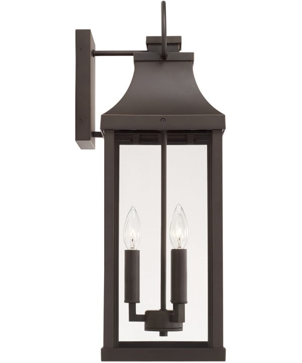 Bradford 3-Light Outdoor Wall-Lantern Rain or Shine - Oiled Bronze Online Sale