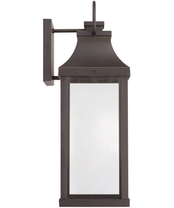 Bradford 1-Light Outdoor Wall-Lantern Rain or Shine - Oiled Bronze Online Sale