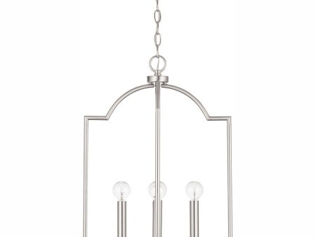 Carter 4-Light Foyer Brushed Nickel Discount