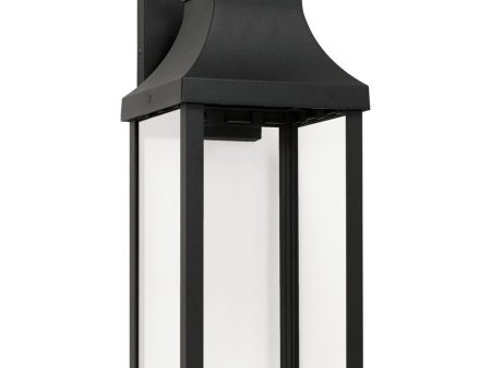 Bradford 1-Light Outdoor Wall-Lantern Rain or Shine - Black For Discount