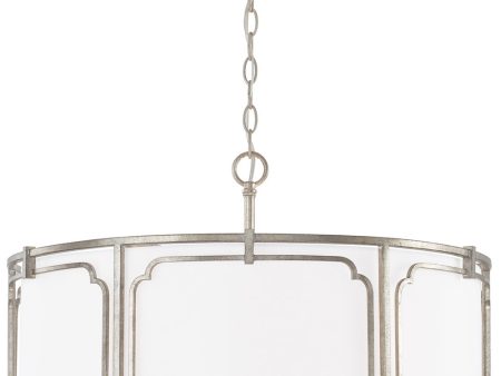 Merrick 4-Light Pendant Antique Silver Online Hot Sale