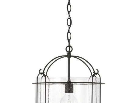 Harmon 1-Light Pendant Matte Black For Cheap