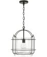 Harmon 1-Light Pendant Matte Black For Cheap