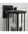 Walton 3-Light Outdoor Wall-Lantern Rain or Shine - Black Online