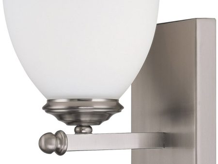 5 W Chapman 1-Light Sconce Matte Nickel Online now