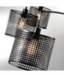 Hamilton 3-Light 3-Light Arch Lamp Black Mesh Metal Shade Online Sale