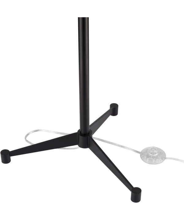 Matthias 65   High 1-Light Floor Lamp - Matte Black Fashion