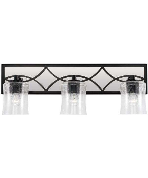 Avery 3-Light Vanity Matte Black Online