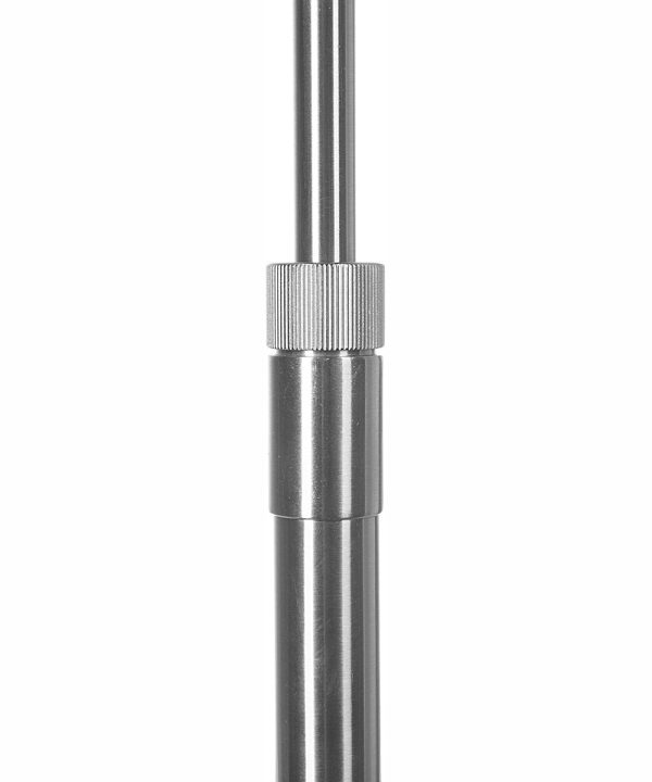 Pharma Collection 1-Light Led Floor Lamp Brushed Nickel Online