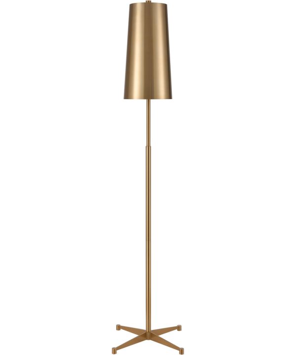 Matthias 65   High 1-Light Floor Lamp - Aged Brass Cheap