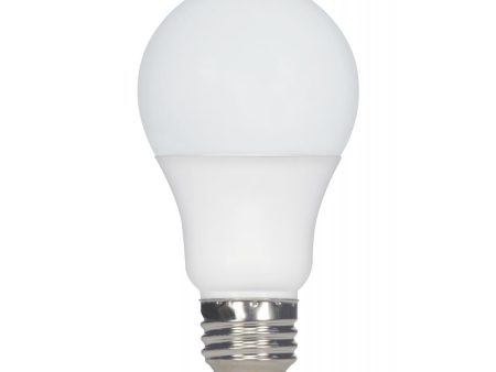 Satco LED A19 Medium 10 watt 120V 3000K Light Bulb =60W Hot on Sale