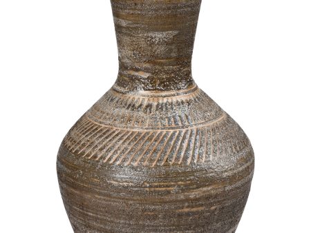 Ana Vase - Rusted Coffee For Sale