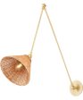 1-light Wall Mount Light Fixture Aged Brass Discount