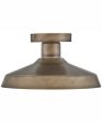 Forge 1-Light Medium Flush Mount in Burnished Bronze Online