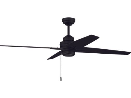 52  Maddie Indoor Outdoor Ceiling Fan Flat Black Online Hot Sale