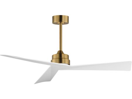 Vortex 52 inch Indoor Fan Natural Aged Brass Online now