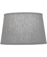 13x16x10 Ash Geneva Linen Drum Hardback Lampshade Online Hot Sale