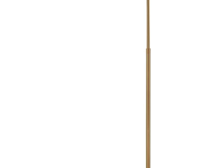 Alda 53.5   High 1-Light Floor Lamp - Aged Brass Cheap