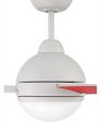 48  Keen 1-Light Ceiling Fan White Online Hot Sale