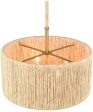 Abaca 18   Wide 4-Light Chandelier - Brushed Gold Hot on Sale