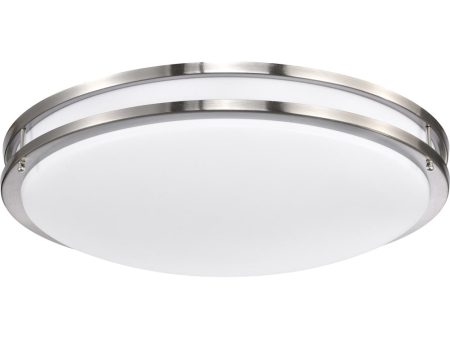 Glamour  Close-to-Ceiling Brushed Nickel Online Sale