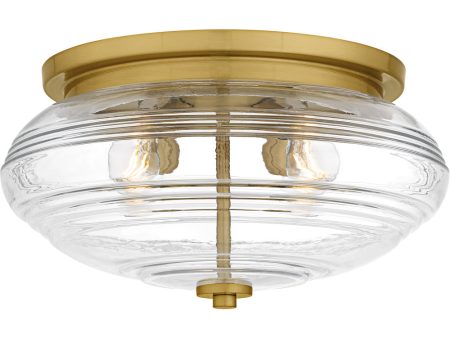 Quoizel Flush Mount Medium 4-light Flush Mount Brushed Gold on Sale