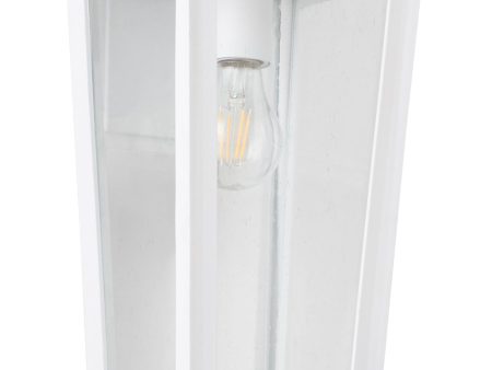 Bravo 1-light Wall Mount Light Fixture White Supply