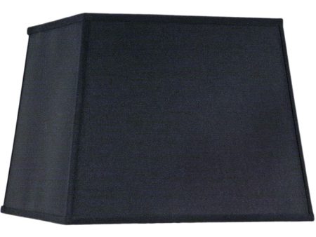 12x15x12 Black Shadow Tapered Square Hardback Lampshade Fashion