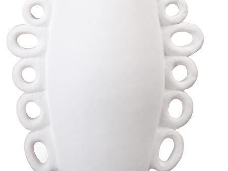 Rinko Tall Vase - White Sale