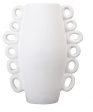 Rinko Tall Vase - White Sale