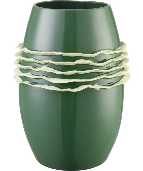 Algae Vase - Large Dark Green Fashion