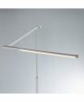 Tilla 1-Light Led Floor Lamp Silver Online Sale