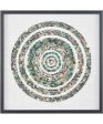 Agate Dimensional Wall Art - Green Online Hot Sale