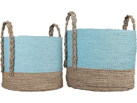 Grove Basket - Set of 2 Natural Online Sale