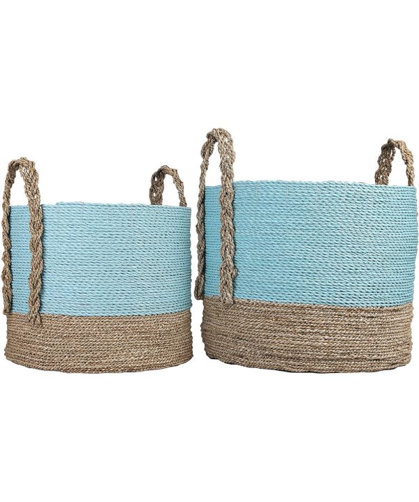 Grove Basket - Set of 2 Natural Online Sale