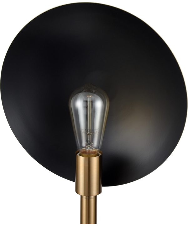 Addy 58   High 1-Light Floor Lamp - Aged Brass on Sale