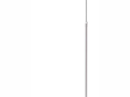 Pharma Collection 1-Light Led Floor Lamp Brushed Nickel Online